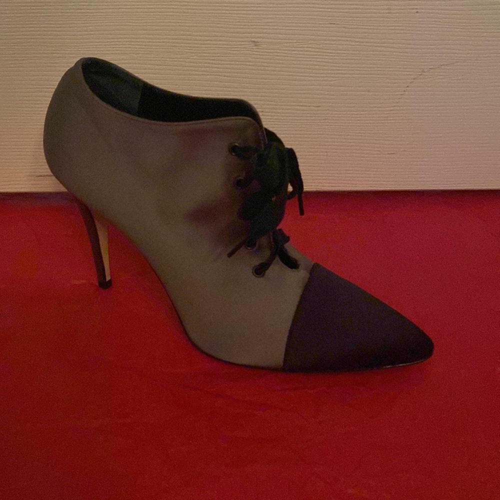Tibi New York “vero cuoio” satin, Shoes.